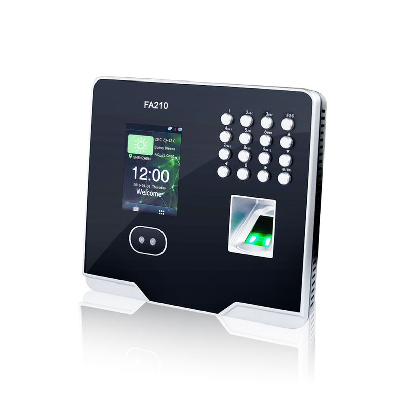 HD Infrared Camera Face Recognition Time Attendance Access Control System FA210