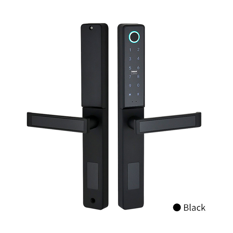 Porte de haute sécurité Smart Lock Sonnette Tuya App Chambre d'usage à domicile Verrouillage électronique de porte coloré
