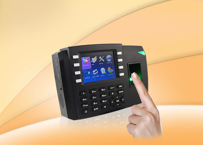 Color TFT Screen Fingerprint Access Control System TCP / IP USB RS232 / 485